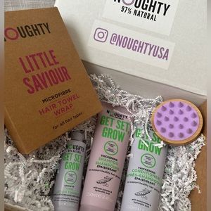 Naughty Natural Hair Care system for Growth